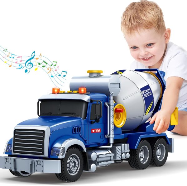 SpringFlower Toy for 3 4 5 6 Year Old Boys, Farm Truck Toy with Farm Trunk,Vehicle Timber Truck Toy with Loading Crane & Lights & Sounds, Kids Birthday Gifts for Boys Toddlers Girls - Image 15
