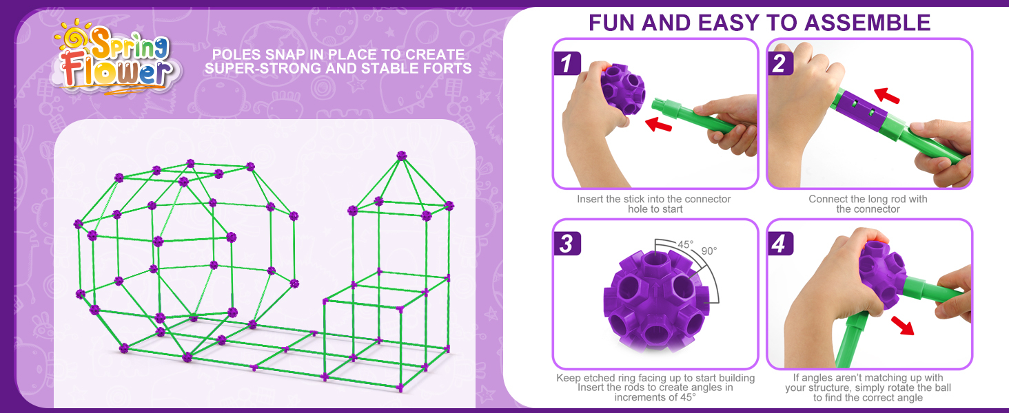 Fort building kit