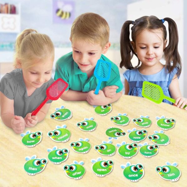 SpringFlower Sight Word Game, Sight Word Educational Toy for Age of 3,4,5,6 Year Old Kids, Boys & Girls,Homeschool,Visual, Tactile and Auditory Learning, 120 Pieces - Image 3
